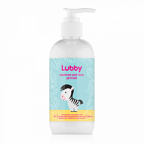 Молочко детское для тела Lubby, 250 мл, от 0 месяцев (Lubby, 20574/48/12)